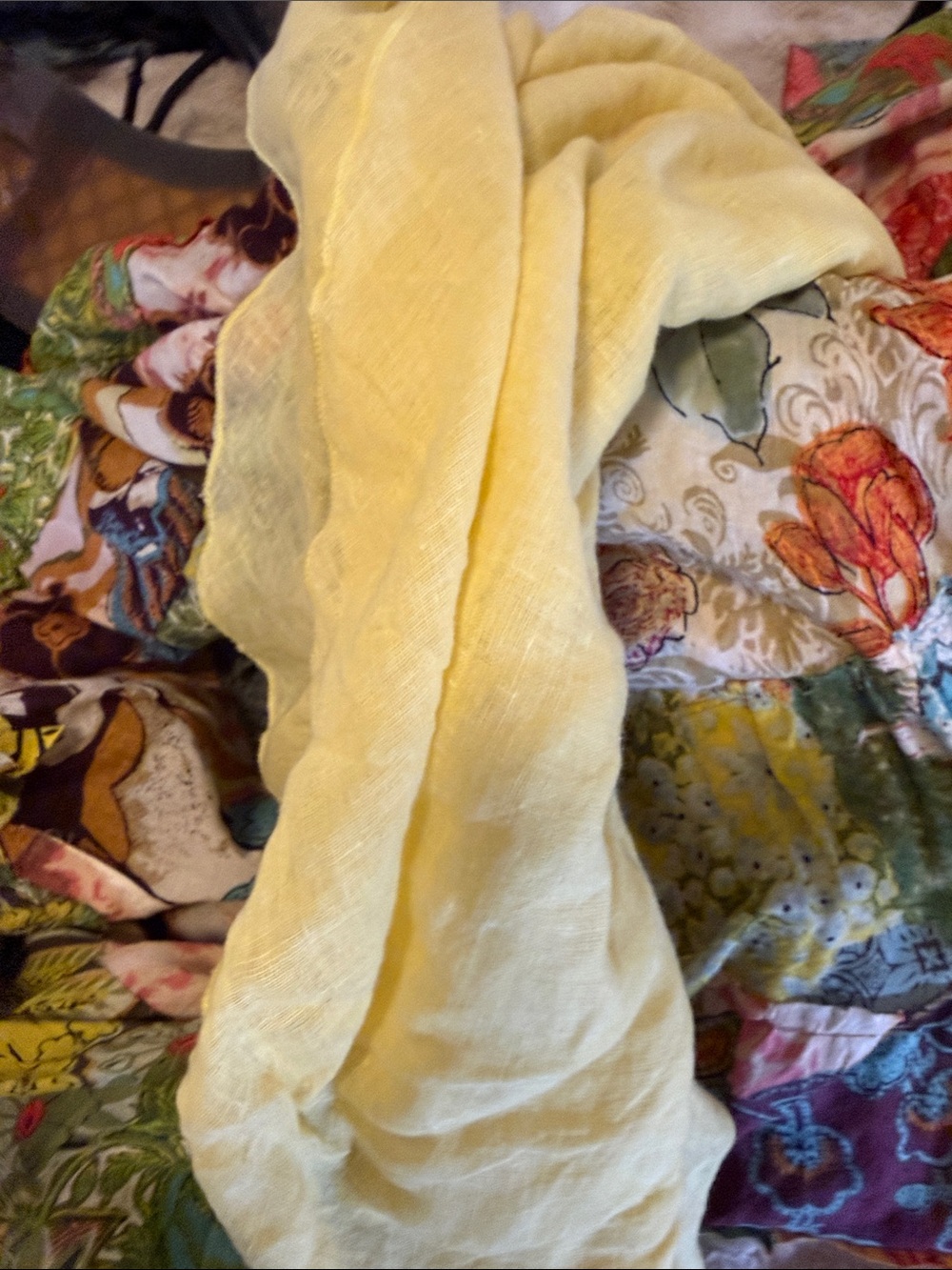 Bohemian Patchwork Floral Maxi Dress in Multicolor - Picture 14 of 14